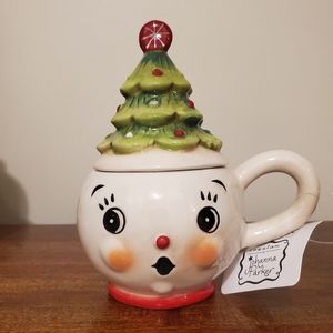 Johanna parker red & green tea cup